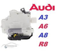 Serratura Chiusura Porta Posteriore Lato Passeggero Audi A3 A6 A8 R8 2002> NUOVA