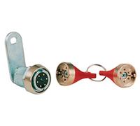 SERRATURA CIL D 20 MM 22 C/2 CHIAVI A JACK PZ 10