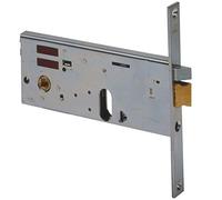 Serratura metallo infilare elettrica 14510 cisa b.q zinc f.mm 16 f.ovale+scr+f h