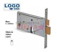 SERRATURA CISA LOGO 44761 70 A INFILARE A FASCIA x PORTA PORTE ALLUMINIO E 70