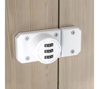 Serratura combinata di sicurezza personalizzabile a 3 cifre per armadi e cassett