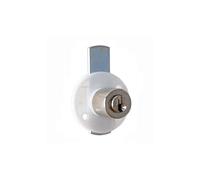 SERRATURA CON CIL. APPLICARE PER MOBI. OTTONE NICHELATO ART. 2130BI