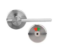 Serratura con indicatore di privacy, Serratura per porta occupata libera Verde Rosso Cartello occupato Chiusura per porta del bagno per WC pubblico Toilette