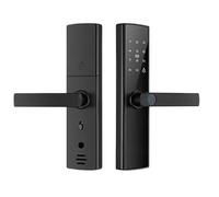 Serratura connessa Serratura elettronica Smart Lock con blocco delle impronte digitali 5 in 1 Accesso senza chiave tramite impronta digitale/Cod/Card/App(22x180(50 50))