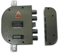 Serratura da Applicare a Doppia Mappa CR Art. 2250 Verso Sx