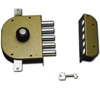 Serratura da Applicare a Pompa CR Art. 3200 Verso Dx Apertura con Pomolo