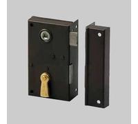 SERRATURA DA APPLICARE ART 185 VERTICALE BONAITI E55 Dx scatola 80 mm (Pz.2)