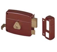 Serratura da applicare Cisa 50110 per portoncino legno