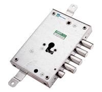 SERRATURA DA APPLICARE TRIPLICE PER PORTE BLINDATE ART. 85.571 Dx E 63 - mm 206