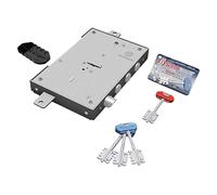 Serratura da Applicare Triplice per Porte Blindate Interasse Pistoni 38 mm