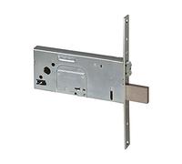 Serratura da infilare a doppia mappa per fasce con catenaccio e rullo entrata 90