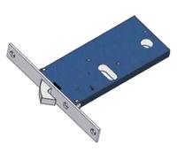 Serratura da infilare a gancio 786 Omec, a cilindro per montaggio su fascia