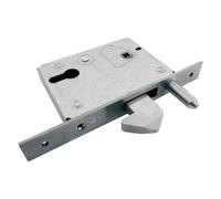 SERRATURA DA INFILARE A GANCIO SPORGENTE E PERNO E 60