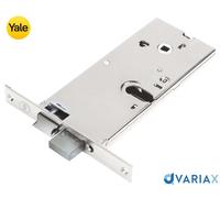 Yale Serratura a infilare 58 Y8600058080 per porte in alluminio, cilindro ovale