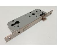 SERRATURA DA INFILARE E. 40 CON SCROCCO B/QUADRO PER PORTE NICHEL SATINATO YALE
