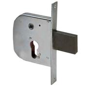 Serratura da Infilare per Cancelli Art. 42312 Cisa E50 Scatola 84,5 x 95 mm