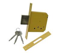 SERRATURA DA INFILARE PER PORTA LEGNO '56320' E60 - bordo quadro / 4 mandate YAL