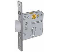 Serratura da infilare per profili metallici e porte in legno 5510 Prefer - 70 mm