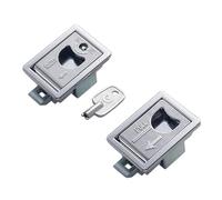 Serratura del pannello in lega di zinco, for telaio industriale, gabinetto e scatola, attrezzatura elettrica, serratura della porta del gabinetto, 1 pezzo(Without keys)