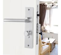 Serratura Della Maniglia Della Porta Anteriore Posteriore Lock Blocco Bagno