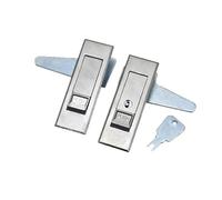 Serratura della porta del pannello della maniglia dell'aereo, serratura della scatola dell'armadio elettrico, serrature del cassetto dei mobili, serrature del guardaroba, 1 pezzo(MS603 White Button