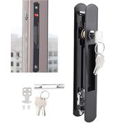 Serratura della porta di sicurezza, serratura del gancio della finestra della porta scorrevole Serratura mobile moderna singola bifacciale per serrature dell'hotel della casa, protegge