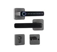 Serratura Della Porta Intelligente Serratura Elettronica Digitale Serrature For Scanner Di Impronte Digitali For Porta Intelligente Biometrica For Maniglia Tuya Smart Home(Gun with 4585)