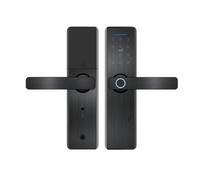 Serratura Della Porta Intelligente TUYA WIFI Impronta Digitale Biometrica Smart Door Lock Sblocco Remoto Scheda Magnetica Password Chiave Temporanea Home(22x240 7085)
