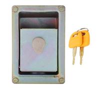 Serratura della porta laterale della pompa idraulica dell'escavatore Serratura del coperchio di ricambio in lega di alluminio Elevata durezza resistente alla corrosione per la