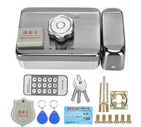 Serratura della Porta, Serratura Elettrica in Acciaio Inossidabile Sistema di Controllo Accessi con Serratura Per Carta D'identità con Telecomando
