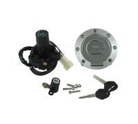 Serratura Dell'Accensione Motociclette Moto Lgnition Interruttore Tappo Gas Serratura Della Sella Set Di Chiavi Per Yamaha MT03 06-12 YZF R6 1999-2005 R1 1998-2005