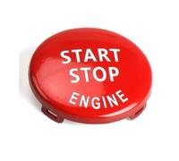 Serratura di accensione Misura Per BMW Serie E 3 X1 X5 X6 E70 E71 Auto Start Stop Pulsante Interruttore di Accensione Del Motore Cap Chiave copertura ricambio(Model C Red)
