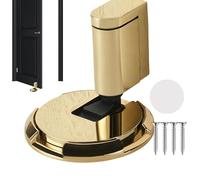 Serratura di arresto per porta a pavimento, Fermaporta per camera da | Fermaporta interno a prova di,Nessuna lega di alluminio meccanica del tappo del pavimento di perforazione