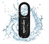 Serratura di impronte digitali,Lucchetto di impronte digitali,Lucchetto intelligente,Lucchetto intelligente con USB ricaricabile,Lucchetto portatile impermeabile intelligente (nero)
