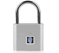 Serratura di impronte digitali, serratura con impronte digitali, serratura intelligente impermeabile, ricarica USB, lucchetto impronte digitali, lucchetto per palestra, lucchetto per palestra