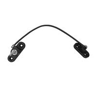 Serratura di restrizione della finestra, serratura della porta della finestra dei bambini Sicurezza dei bambini Fermacavo con chiavi a vite per la sicurezza dei bambini, la casa pubblica (nero)