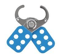 Serratura di sicurezza, ad alta sicurezza, a sei fori, ad alta resistenza, anti ruggine, per l'industria domestica, blu