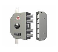 Serratura di sicurezza C.R. 3250 con cilindro chiusura a scrocco dx 130x164 mm