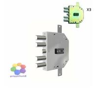 CR serratura di sicurezza Sx 2155/28 PLUS doppia mappa porte blindate