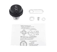 Serratura di sicurezza digitale a combinazione con codice in lega di zinco, robusta e durevole, per cassette degli attrezzi, cassetti, cassette della posta, armadietti scolastici,