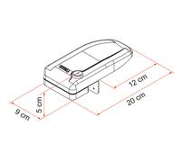Serratura di sicurezza fiamma safe door magnum frame per serrature esterne bianco