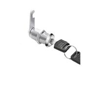 Serratura di sicurezza for cassettiera for cassette postali, argento, 16-30 mm, con 2 chiavi(B-20mm)