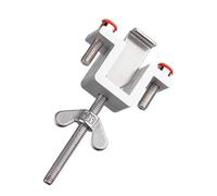 Serratura di sicurezza in acciaio, 9,7 x 2,2 cm, dispositivo antifurto portatile, fermaporta di sicurezza per dormitori, affitti, ingressi camera da, lavoro di difesa domestica