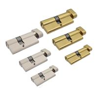 Serratura di sicurezza in lega di zinco intelligente di ricambio - Cilindro con chiave per porte antifurto, dimensioni 60 mm e 70 mm (taglia 6) - & soluzione affidabile per la serratura domestica