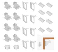 Serratura di sicurezza magnetica per armadietti, cassetti, con 8 serrature + 2 chiavi, autoadesiva, design invisibile, non c'è bisogno di praticare fori per mobili da cucina, cassetti e porte