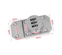 Serratura di sicurezza per ante cassetto e armadio a vite con codice combinato