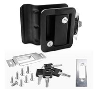 Serratura di sicurezza per camper e roulotte, per la porta d’ingresso, colore nero