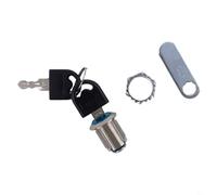 Serratura di sicurezza per cassetti e cassette postali, 1630 mm, in lega di zinco, con 2 chiavi, compatibile con unità di archiviazione in legno e metallo (20 mm)