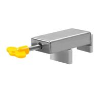 Serratura di sicurezza per finestre, scorrevole, orizzontale, con chiave, barra di sicurezza per bambini, barra di sicurezza antifurto per finestra