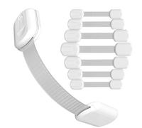 Serratura di sicurezza per mobili - Serrature di sicurezza a prova di bambino - Chiusura con chiavistello per congelatore, stufa, forno, porta, cassetto, mobili, cucina e armadio